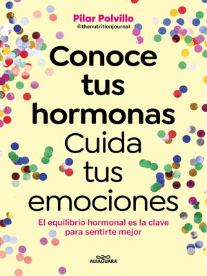 cover image of Conoce tus hormonas. Cuida tus emociones